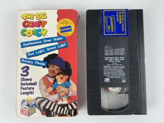The Big Comfy Couch 1997 Blockbuster Promo Vhs Tape 3 Full Episodes Rare Htf