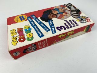 The Big Comfy Couch 1997 Blockbuster Promo VHS Tape 3 Full Episodes RARE HTF 3