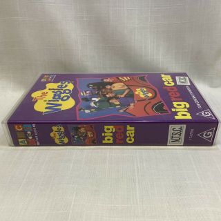 The Wiggles Here Comes The Big Red Car VHS RARE HTF 3