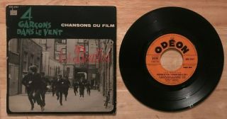 Rare French The Beatles Ep Odeon Soe 3757 A Hard Days Night