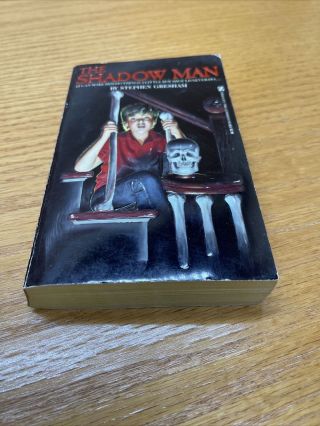 The Shadow Man Stephen Gresham 1986 Zebra Horror Vintage Pb Rare 1st Printing