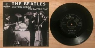 Rare English 45 Sp The Beatles Cant Buy Me Love Parlophone 5114