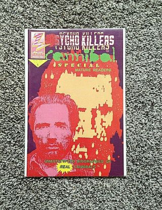 Rare Psycho Killers Cannibal Special Comics 1 First Issue Serial Killers