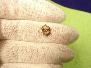 Very Rare Vtg Antique Victorian Rose Gold Filled Pocket Watch Fob Chain Slide