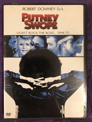 Putney Swope (dvd,  2001) Robert Downey Sr’s,  Rare,  Comes With Insert,  Like