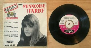 Mega Rare French Ep Francoise Hardy J 