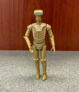 Star Wars Disney Parks Droid Factory Gold Vendor Protocol 3.  75 " Figure - Rare