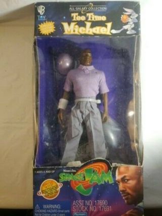 1996 Space Jam Michael Jordan Tee Time Figurine Figure Rare