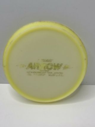 Aerobie Arrow Rare Oop Putt And Approach 166g Yellow Gold Stamp