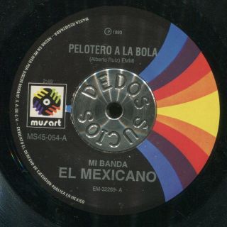 Banda El Mexicano Pelotero A La Bola Monster Cumbia Quebradita Hear 1993 Rare