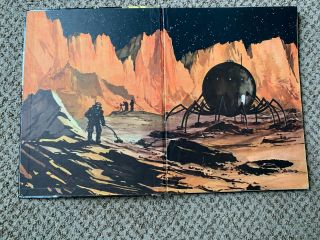 VINTAGE BY SPACE SHIP TO THE MOON RARE ALTERNATE COVER COGGINS PRATT 1ST 1952 2