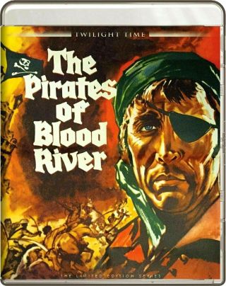 Pirates Of Blood River Blu - Ray Christopher Lee Hammer Twilight Time Rare Oop