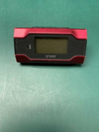 Iriver T30 Red (512 Mb) Digital Mp3 Player Rare