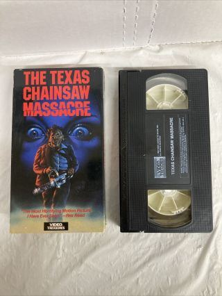 The Texas Chainsaw Massacre - Rare 1988 Vhs Horror - Video Treasures