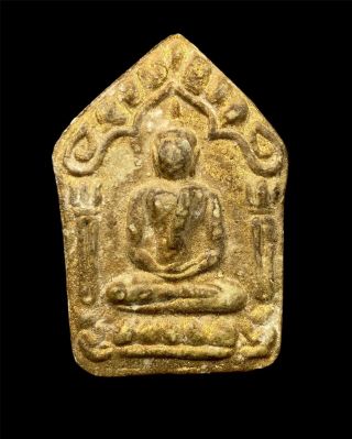 Rare Phra Khun Paen Plai Kuman Lp Tim Wat Rahanlai Thai Buddha Amulet