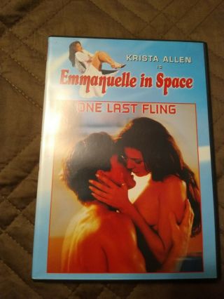 Emmanuelle In Space: One Last Fling Dvd Krista Allen Rare