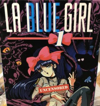 La Blue Girl Like (volume 1) Anime Uncensored Rare Oop