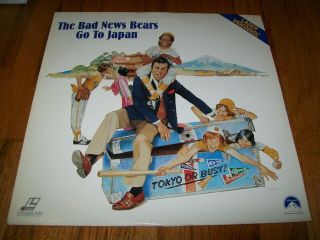 The Bad News Bears Go To Japan Laserdisc Ld Very Rare