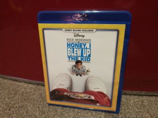 Honey I Blew Up The Kid Blu Ray Rare Htf Disney Exclusive