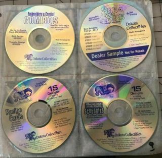 Dakota Collectibles Dealer Sample Disks - A Rare Opportunity - 8 Cds Many Designs 5