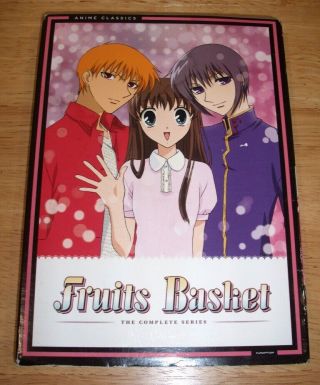 Fruits Basket - Box Set (dvd,  2014,  4 - Disc Set) Funimation Anime Classics,  Rare