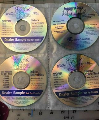 Dakota Collectibles Dealer Sample Disks - A Rare Opportunity - 8 Cds Many Designs 4