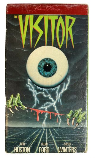 The Visitor Vhs Scifi Horror Rare 1989 United American John Hutson Shelly Winter