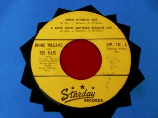 Jimmie Williams Red Ellis Ep Sinners Dream Prayer Of Salvation Rare Country
