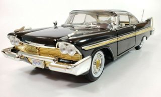 1958 58 Plymouth Fury Rare 1/18 Scale Collectible Diorama Diecast Model Car