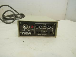 Vintage Rca Tc1404 Video Switcher Rare 120 Volts Collectors