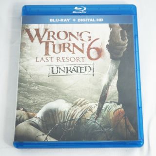 Wrong Turn 6 Last Resort Unrated Blu Ray,  Digital Hd Rare