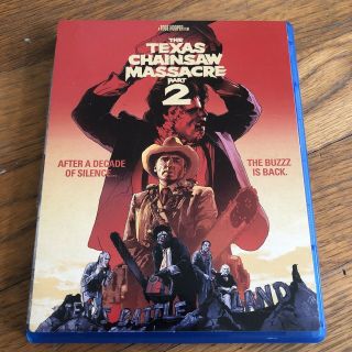 The Texas Chainsaw Massacre 2 (blu - Ray Disc,  2012) W/ Rare Faceplate