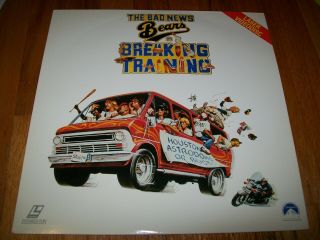 The Bad News Bears In Breaking Training Laserdisc Ld Rare