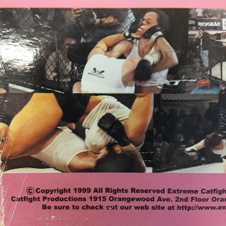 Rare Extreme Catfighting 2 VHS Tape Octagon MMA UFC Boxing Karate Wrestling 3