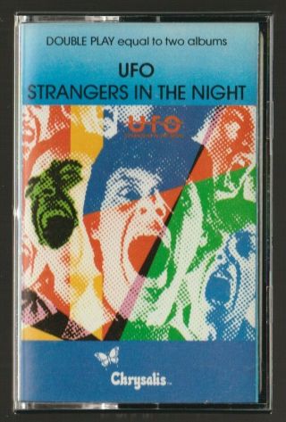 Ufo - Strangers In The Night 1979 (rare Audio Cassette) Chrysalis Dch 1209