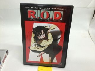R.  O.  D.  Read or Die DVD ROD Manga Entertainment - Rare OOP with Case Sleeve 2