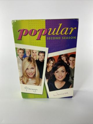 Popular Second Season 2 Dvd Rare Oop High School Comedy Drama 6 Disc Box Set