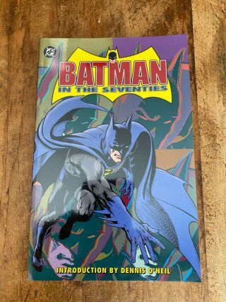 Batman - In The Seventies - Rare - Graphic Novel - Dc Comics 1999 Tpb