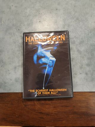 Halloween: The Curse Of Michael Myers Dvd Rare Oop