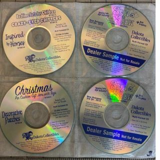 Dakota Collectibles Dealer Sample Disks - A Rare Opportunity - 8 Cds Many Designs 2