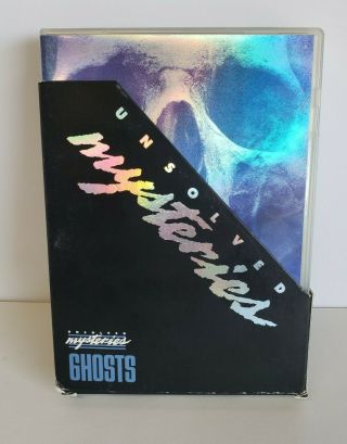 Unsolved Mysteries Ghosts 2004,  4 Dvd Box Set Rare Oop Robert Stack R1 Us