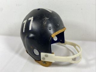 Vintage “pal” Youth Junior Football Helmet Plastic Hand Painted Rare