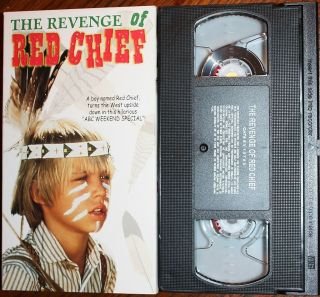 The Revenge Of Red Chief (vhs) Noah Berry,  Jack Elam,  Alan Hale.  Vg Cond.  Rare