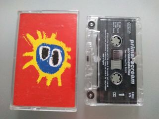Primal Scream - Screamadelica - Rare 1991 Cassette Tape Album