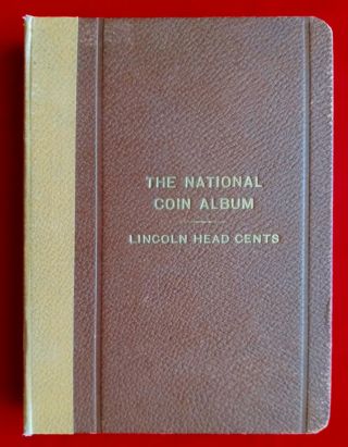 Extremely Rare 1930s Raymond National Coin Album For Young Collectors