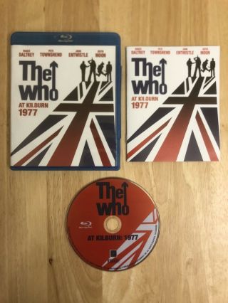 The Who - At Kilburn - 1977 (blu - Ray Disc,  2008) Blu Ray Rare Oop Rock