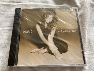 Mariah Carey Without You & Never Forget You Usa Cd Single Rare Deleted