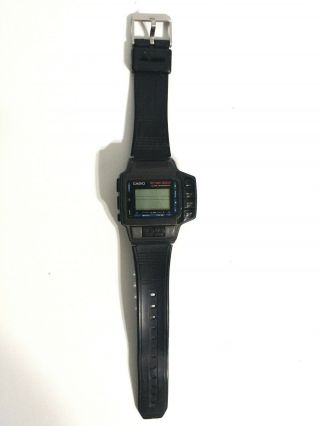Rare Vintage Casio Cmd - 10 Remote Tv/vcr Wrist Watch 1138 Module Japan