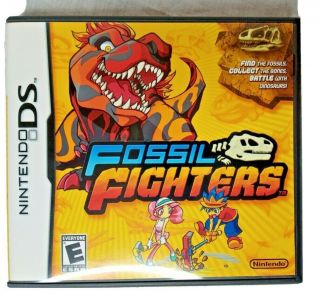 Fossil Fighters (nintendo Ds,  2009) Rare Game Instruction Booklet
