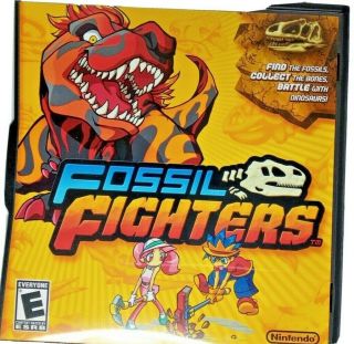 Fossil Fighters (Nintendo DS,  2009) Rare Game Instruction Booklet 2